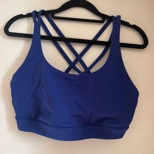 Lululemon Athletica Royal Blue Energy Sports Bra
